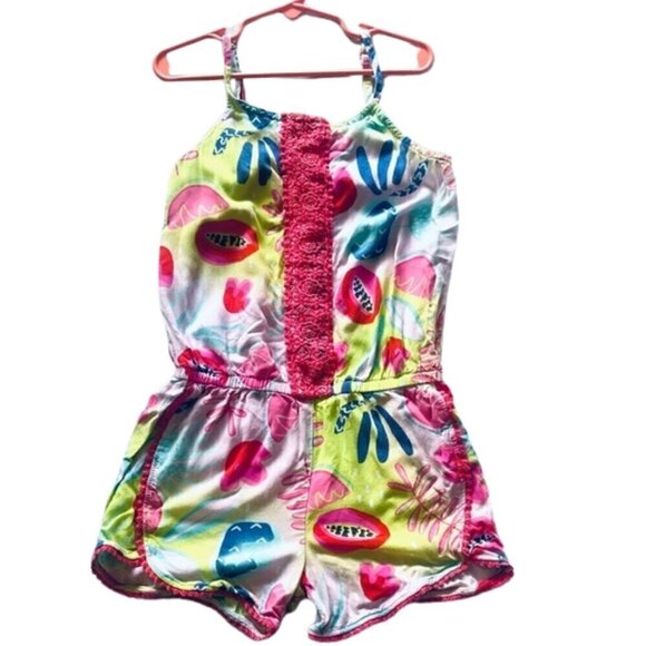 Cat & Jack  Girls Romper Size M 7/8 - Picture 1 of 10